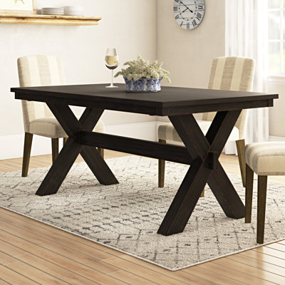 Anubis Solid Wood Base Dining Table