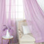Paire de rideaux semi-transparents avec passe-tringle Rayna-73625235-73625234