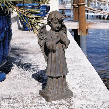 Design Toscano Praying Basilica Angel Garden Statue & Reviews