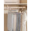 Cintre pour pantalons pliable en acier inoxydable-459319168