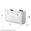 66 meuble-lavabo double avec plateau 66-92723753-92723754-97987001