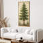 «Tall Pine Tree Forest Nature Landscape», reproduction d'art sur toile encadrée très grande-120748027-120748016-120748017