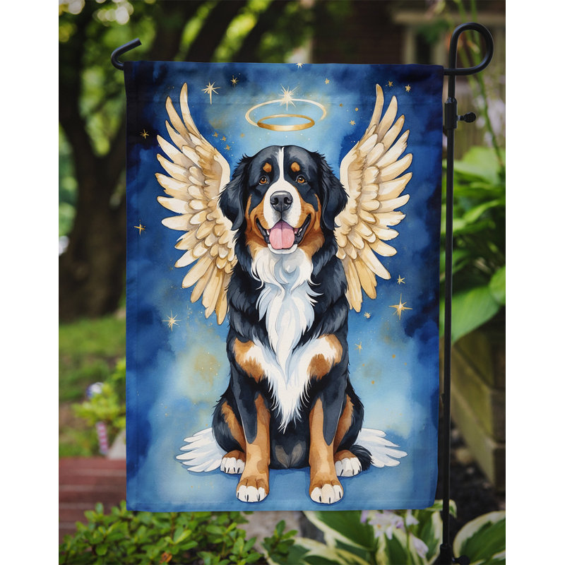 Bouvier bernois, mon ange, drapeau de jardin
