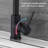 Matte Black Kitchen Faucet With Stainless Steel Pull Down And Soap Dispenser, Scratch Rust , 360 Rotatable Spout, High Flow 1.8Gpm To Scratches Rust,-1037514055