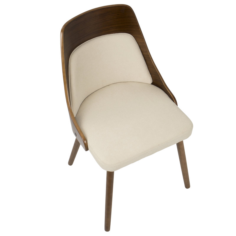 Hassen 18.25'' H Upholstered Side Chair, Cream
