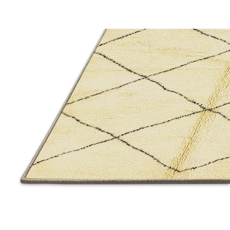 Tapis abstrait moderne 2931, Rectangle de 5 pi x 8 pi
