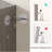5-Shelf Multi-Functional Modern Wood Bookcase,-1759672736