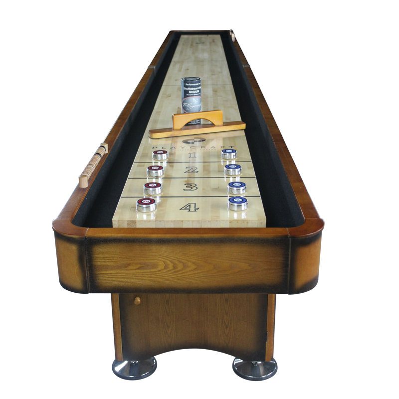 Georgetown Shuffleboard Table, 14', Honey
