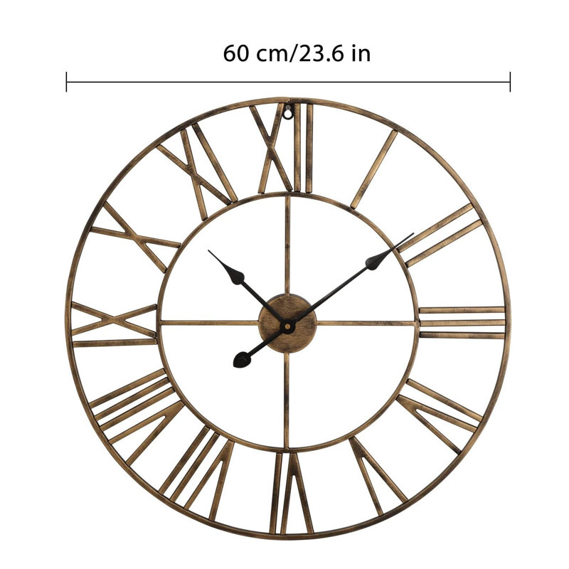 Metal Wall Clock