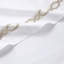 Ensemble de draps en satin de coton Croscill Signature Hem 300TC-86602330-86602332