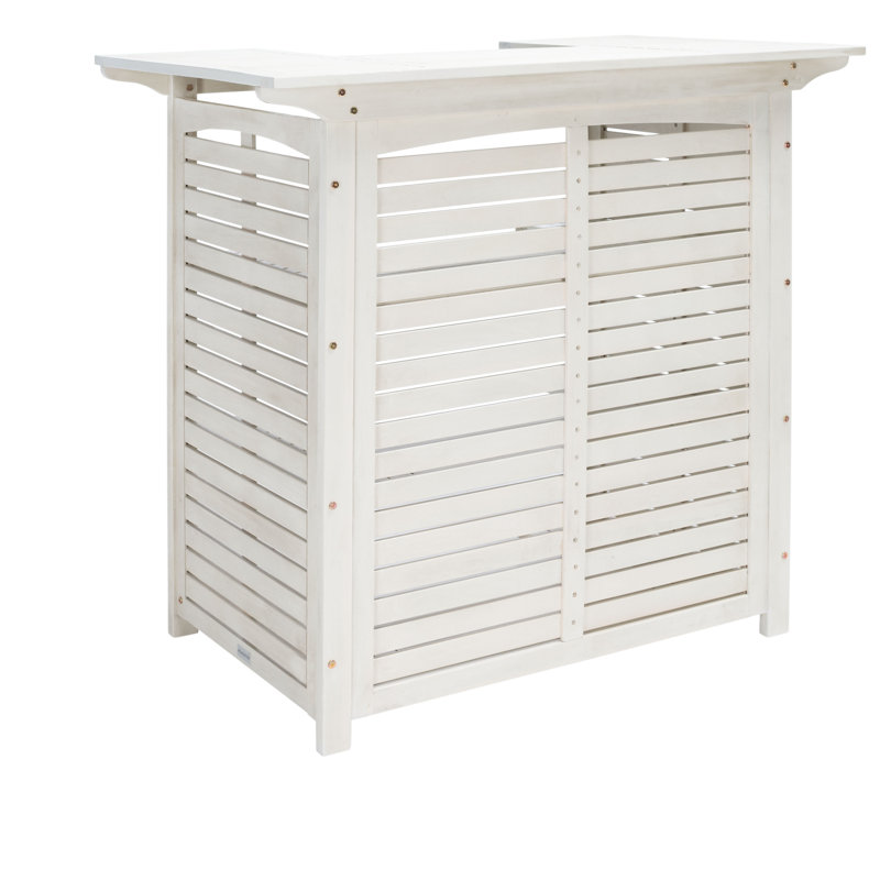 Hammonds Solid Wood Bar Counter, White
