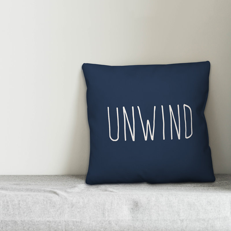  Housse et insert de coussin extérieur d'extérieur, Bleu marine, 20 po X 20 po