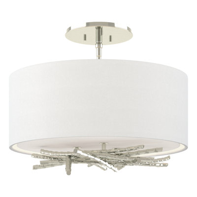 Brindille 3 - Light Semi Flush Mount
