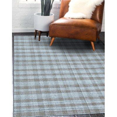 Tapis beige tissé à la main Zacai