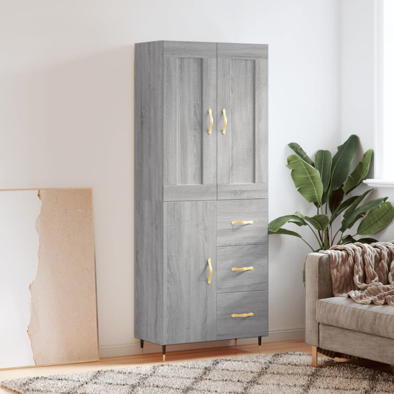 Turien 69.5cm Sideboard, Grey Sonoma