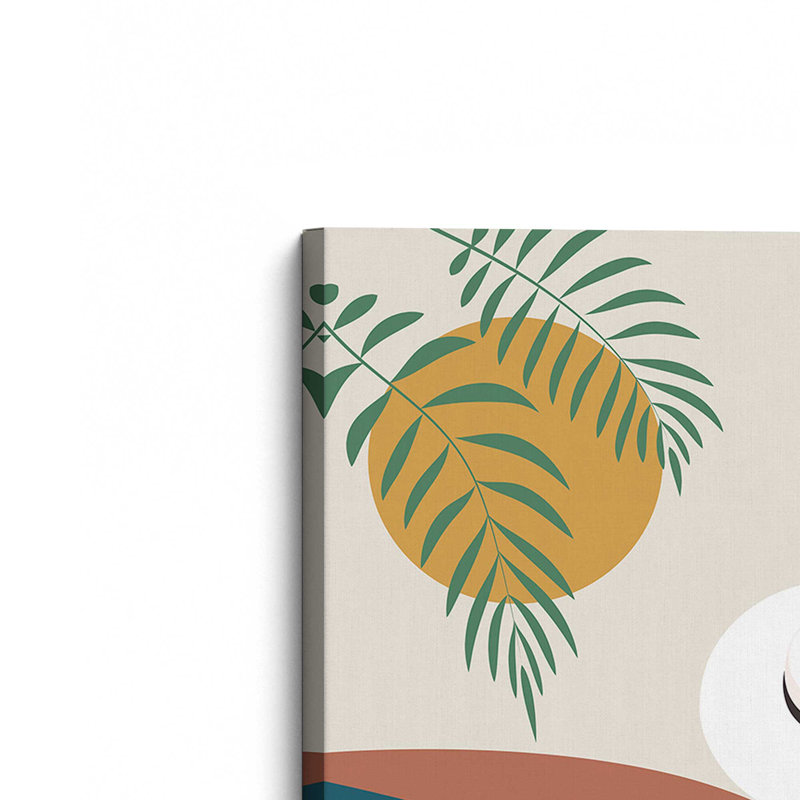 «Holiday Vibes I», toile tendue, H 30 po x l 20 po