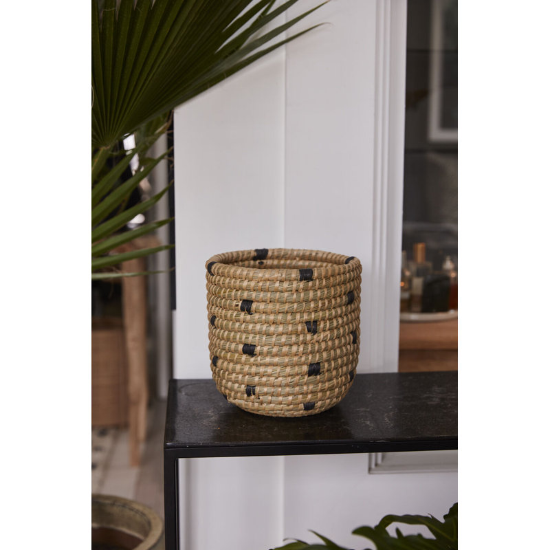 Tejida Basket, 8.75" H x 8.5" W x 8.5" D