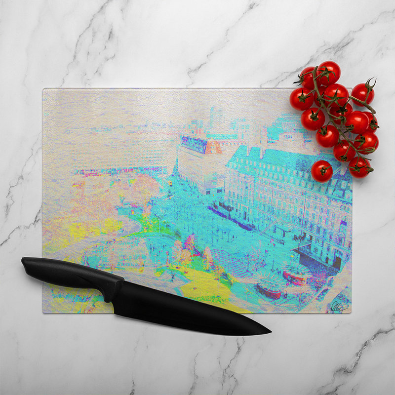 London Eye Park Glass Chopping Board
