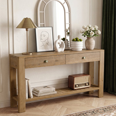 139.95cm Solid Wood Console Table