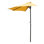Demi-parasol de marché de 9 pi Patson