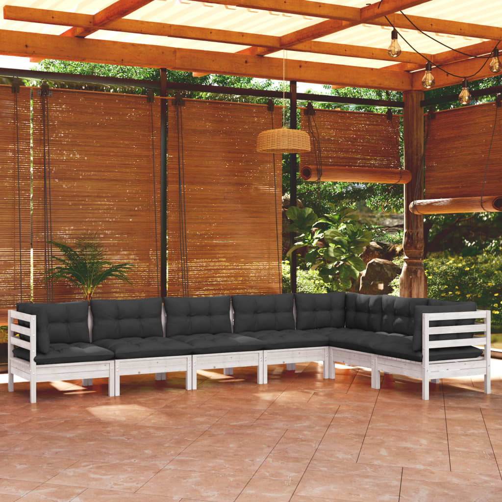 Gartenecksofa Janecia mit Kissen