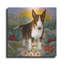  «Bull Terrier» par Gale Pitt, art mural en métal, 12 po x 12 po-212887238