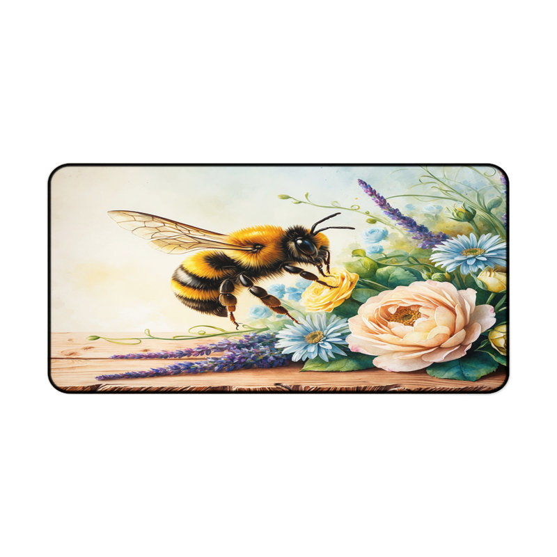 Polyester Desk Pad, 14.4x12.1