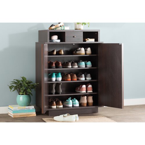 Wade Logan® Billie-Jay 15 Pair Shoe Storage Cabinet & Reviews | Wayfair