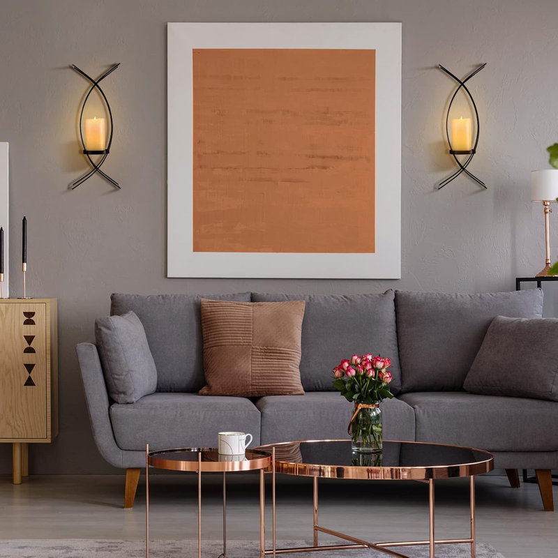 Metal Wall Mounted Candle Holder