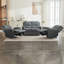 Reclining Sofa Sectional Recliner Plush Corduroy Couches Set Sofa-1264331586