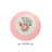 Premium Bathmat, 39.4-Inch Diameter, 100% Polyester, Antiallergic, Dust & Stain Repellent, Non-Slip Underside | Machine Washable at 86°F, 700 GSM | Soft & Durable for Bathroom Safety and Comfort