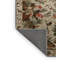 Tapis gris soyeux et moelleux-1116475123