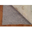 Tapis bleu en laine noué à la main de conception unique 4 pi x 4 pi 11 po New Age