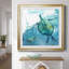 Tortue de mer Delray II - peinture encadrée-381938496-381938507