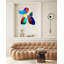 Art mural en acrylique multicolore-71041849