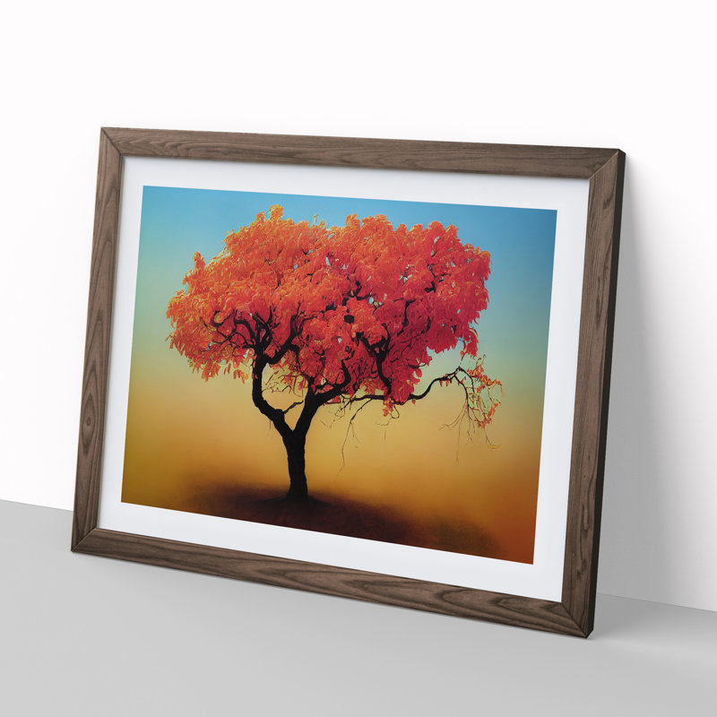 Beauteous Apple Tree - Framed Print, Walnut, 34cm H x 46cm W x 2cm D