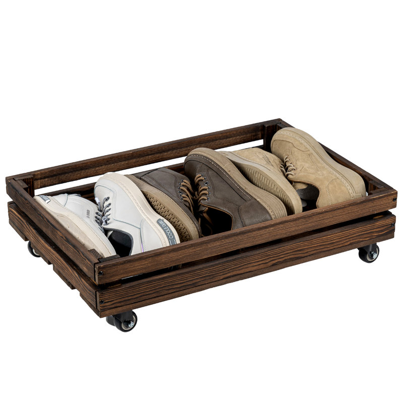 Solid Wood Decorative Bin