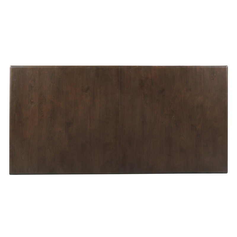 80" RECTANGULAR TRESTLE TABLE PKG, MOCHA