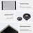 Gunmetal Black Double Bowl (60/40) Farmhouse Sink- 36" X 21" X 10"Stainless Steel Apron Front Kitchen Sink 16 Gauge With Two 10" Deep Basin