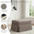 Storage Upholstery Ottoman-409164186