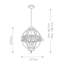 Damon 3 - Light Sphere Pendant