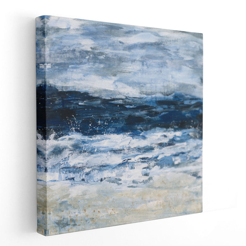 Seaside Escape II - reproduction d'art sur toile, H 12 po x l 12 po