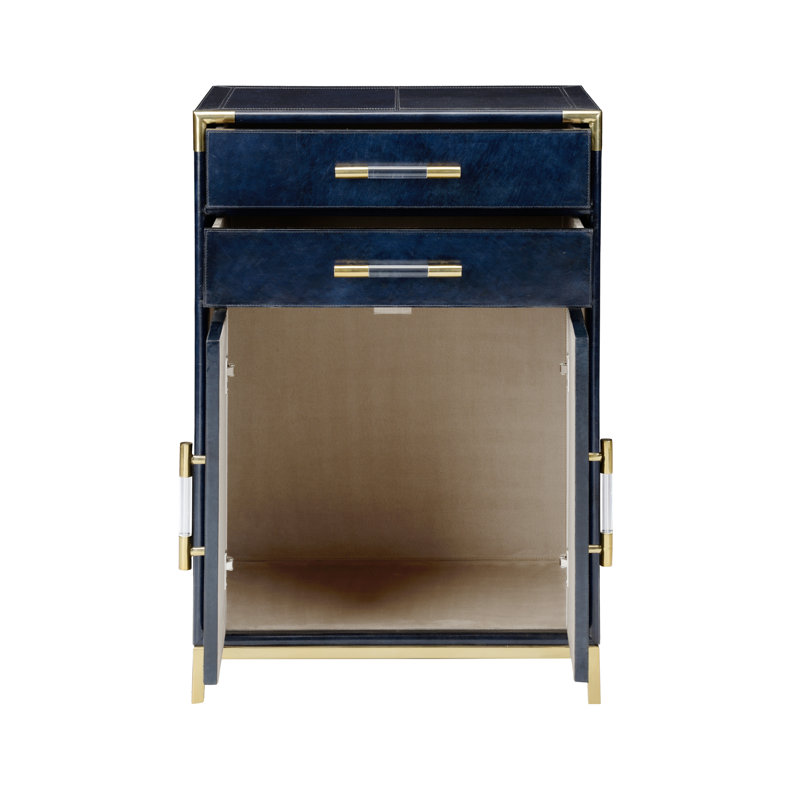The Sensual Side Of Sleek Accent Cabinet