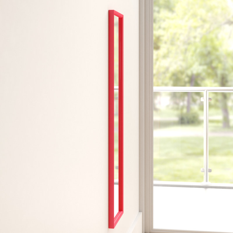 Overdoor Full Length Mirror, Pink