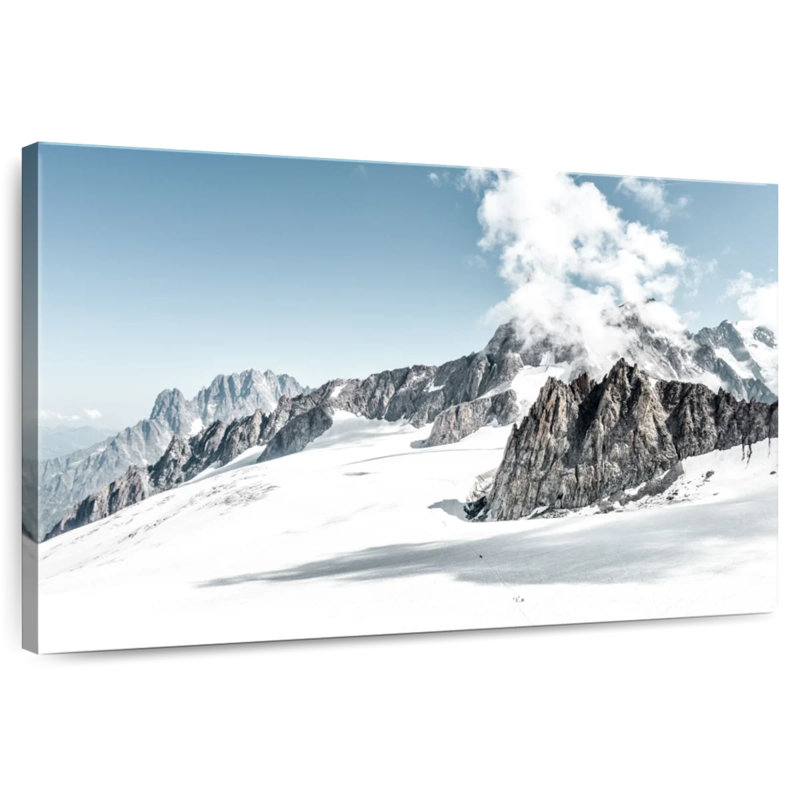 Alvord Mont Blanc Peaks, 16" H x 24" W