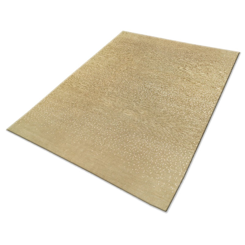 Aurora Area Rug in Gold, Rectangle 2' x 3'