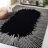 Jarie Hand Tufted Wool/Cotton Abstract Rug in Black/Ivory-1339999404