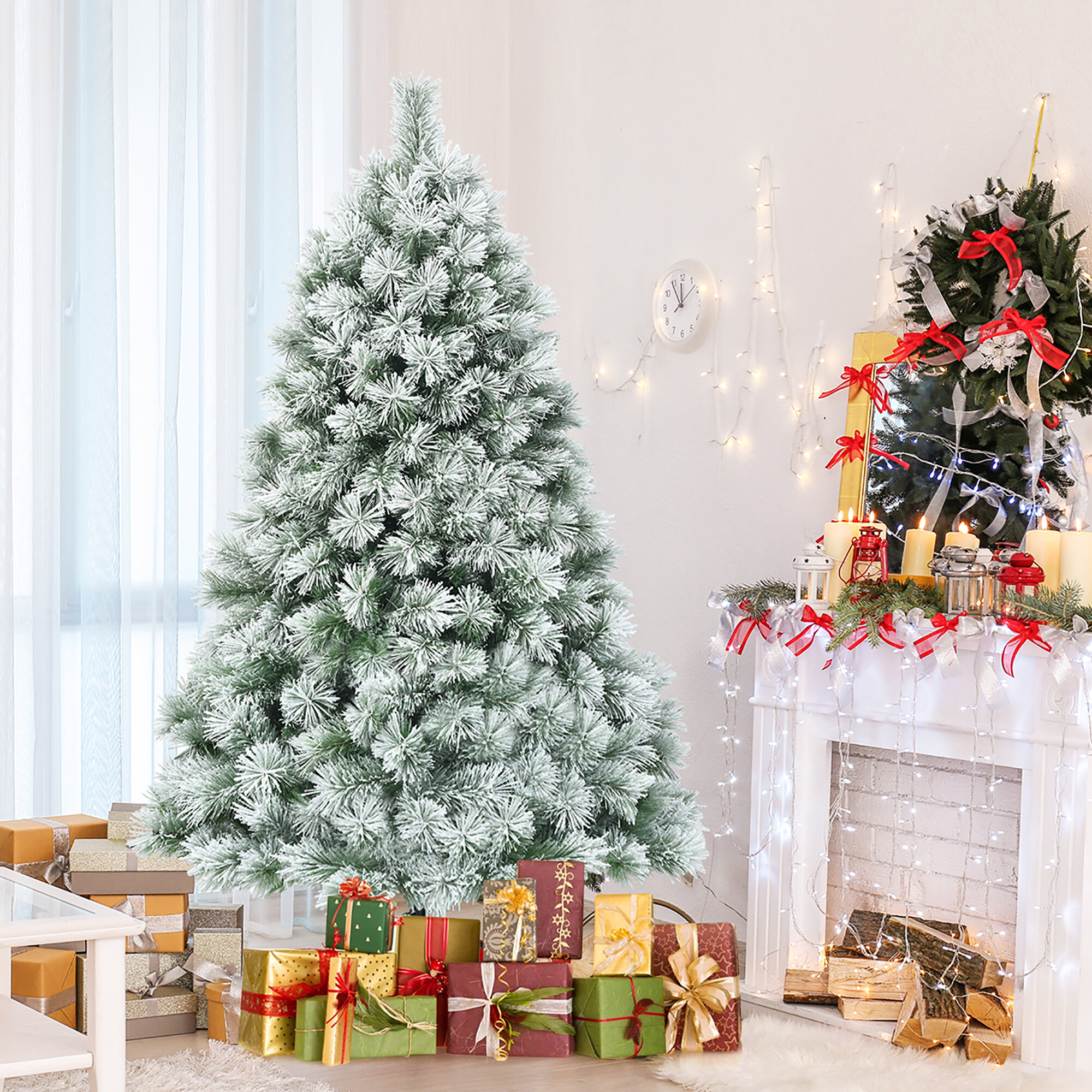 The Holiday Aisle® Pine Christmas Tree & Reviews