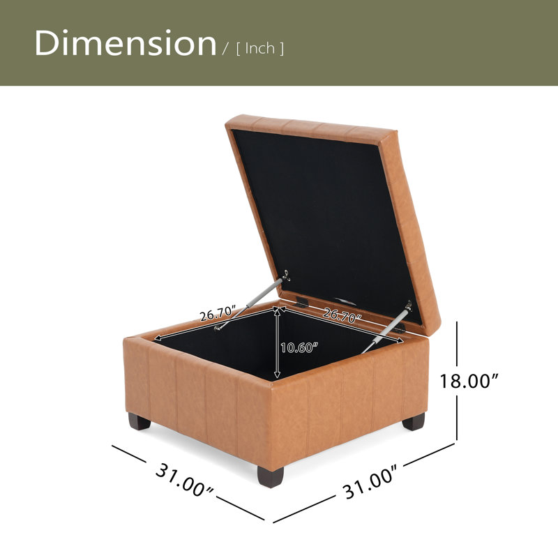 OTTOMAN, Marron clair