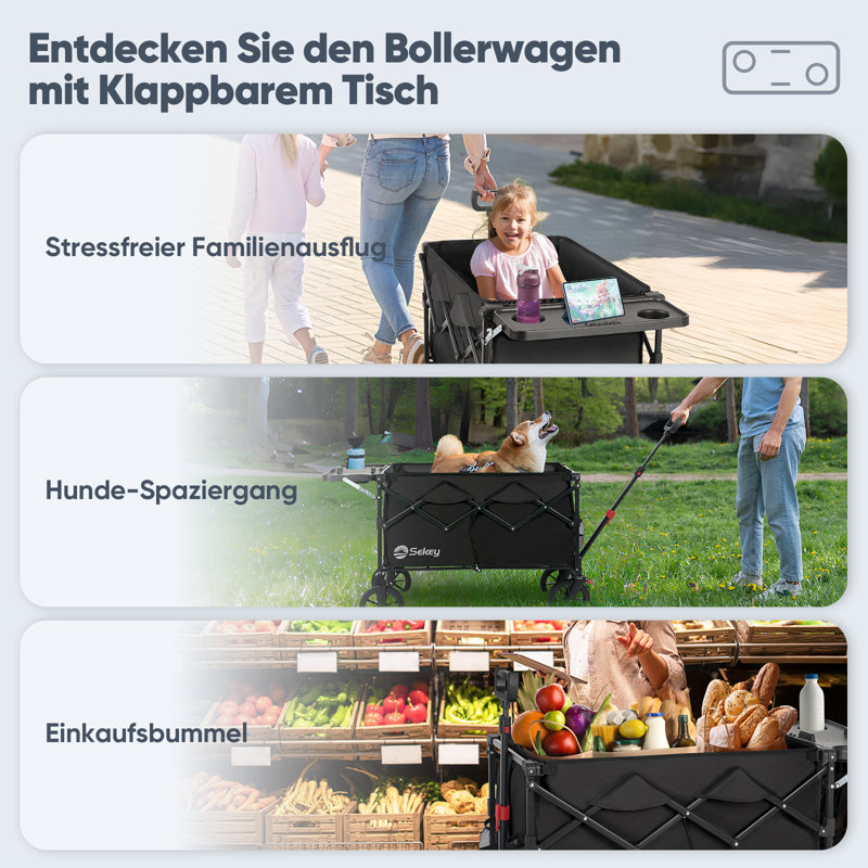 Garden Carts, Black